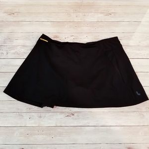 Women's Black Athletic Tennis Lole Skort sz Small